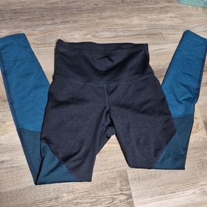 Navy and Teal Leggings